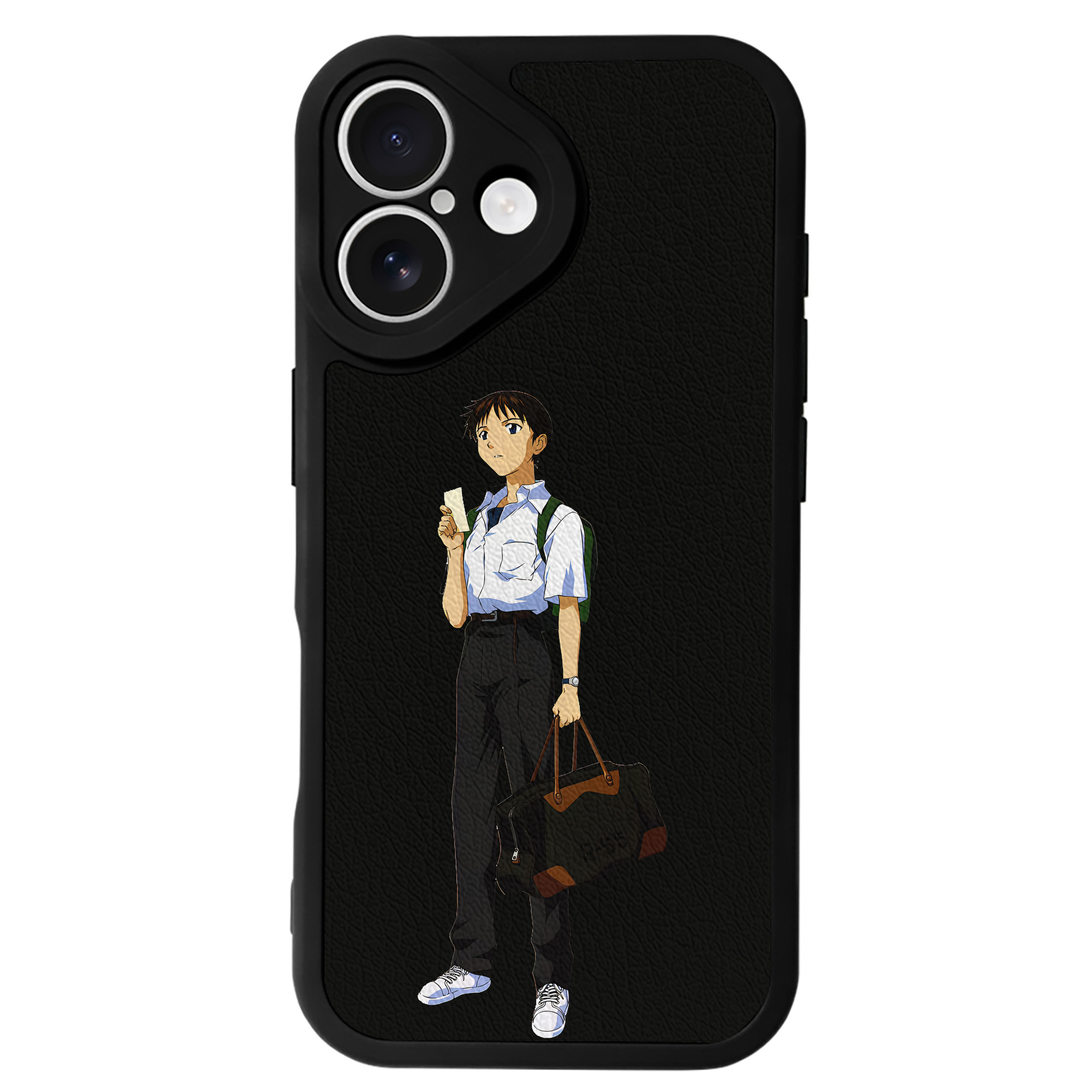 （画像用） EVA 新世紀エヴァンゲリオン 【iPhone 16シリーズ対応】シリコンスマホケース（レザー調） 材質：シリコン